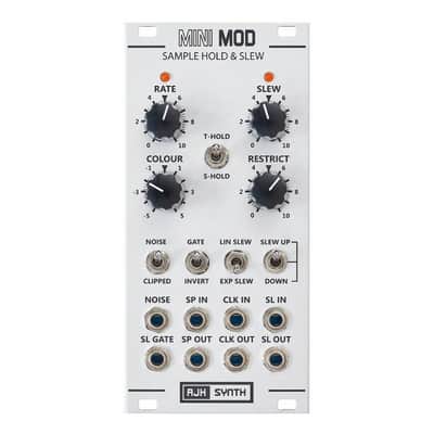 AJH Synth MiniMod Sample Hold & Slew Eurorack Module (Silver) image 2