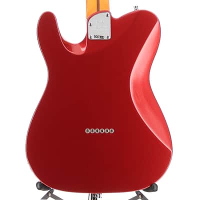 Fender Certified Pre-Owned American Ultra II Telecaster®, Maple Fingerboard, Sinister Red (T10) (23803) image 2