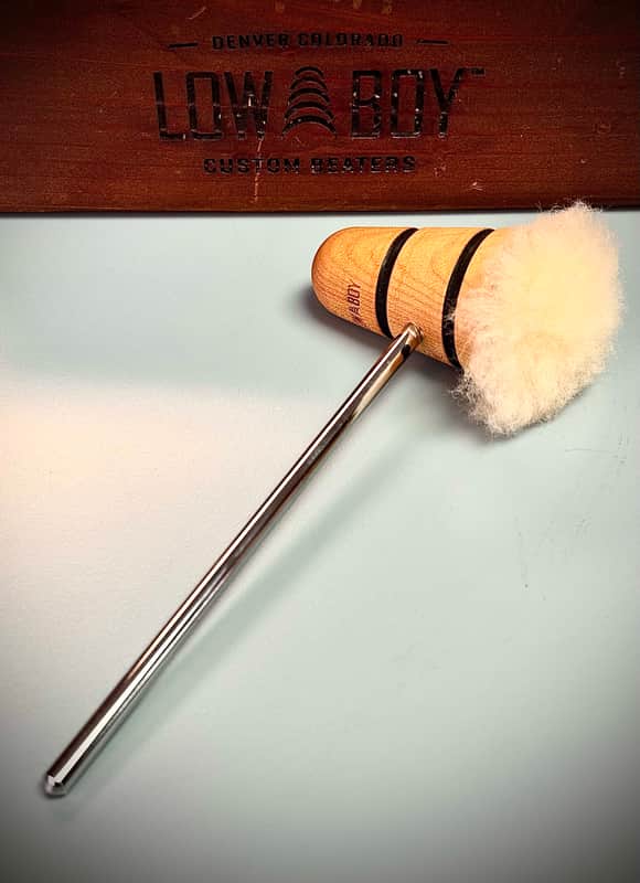 Low Boy Beaters Standard Puff Daddy - Natural w/ Black Stripes 2020s - Natural w/ Black Stripes image 1