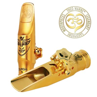 Theo Wanne Durga 5 Tenor Saxophone Gold Plated Mouthpiece-7* (0.105") image 1