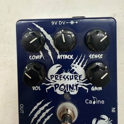 Caline CP-45 Pressure Point Bass Compressor Guitar Effect Pedal image 2