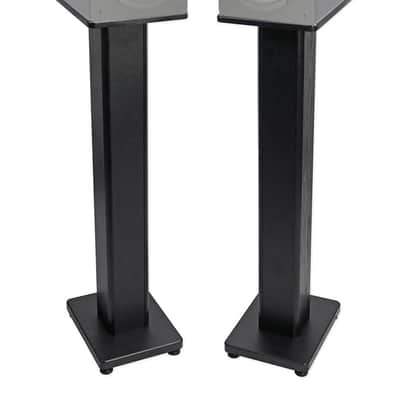 Pair 36" Bookshelf Speaker Stands For Acoustic Audio PSS-52 Bookshelf Speakers image 1