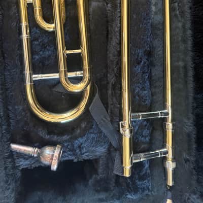 King 605 Trigger trombone. Made in USA image 3