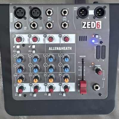Allen & Heath ZED-6 Compact 6-Input Mixer image 2