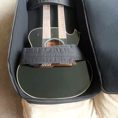 Washburn Ea200 12 string /6 string Black image 4