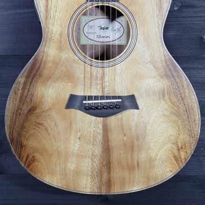 Taylor GS Mini-e Koa Acoustic-Electric Guitar – Exotic Hawaiian Koa image 4