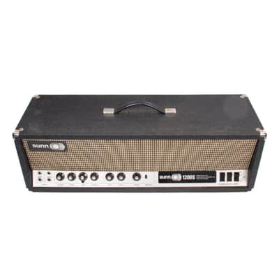 Sunn - 1200S Bass Amp Head w/Cover and Footswitch VINTAGE image 3