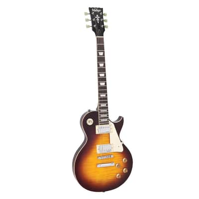 Vintage ReIssued Series V100 'Flame Top' - Flamed Ice Tea image 2