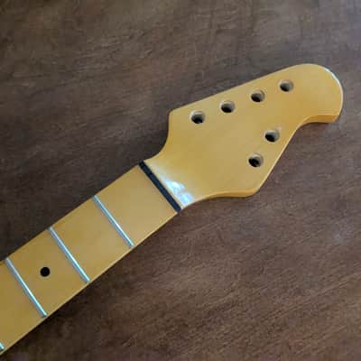 22, Spokewheel truss rod Vintage Tint Maple Guitar neck replacement DIY image 3