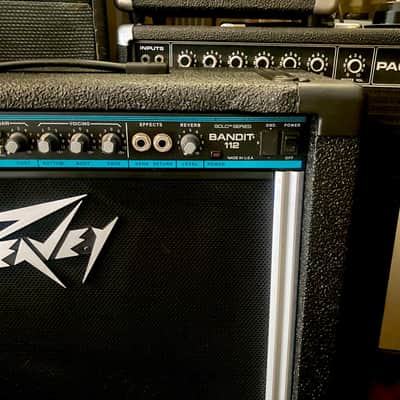 Peavey Bandit 112 “Teal Stripe” Sheffield Equipped 80W 1x12” MINT 1988 image 5