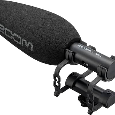 Zoom ZSG-1 Stereo On-Camera Microphone, for Capturing Dialogue and Sound Effects, Highly Directional, Shockmount, Lightweight, Use with Camera or Mobile Phone, for Content Creators image 1