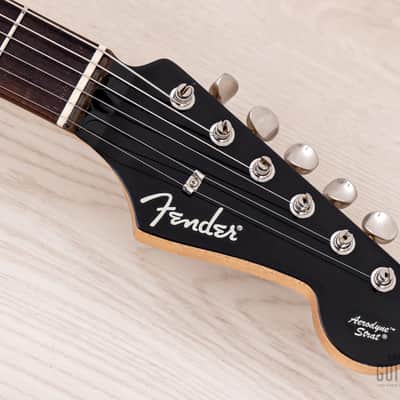 2004 Fender Aerodyne Stratocaster AST-65 Electric Guitar Black, Japan CIJ image 4
