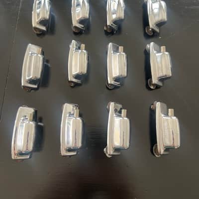 Ludwig Rocker Vintage Bass Drum Lugs (16) Rare. $2.50 Each! image 1