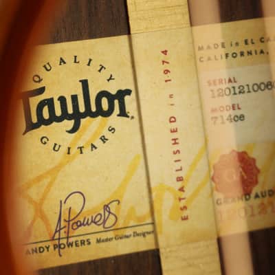 USED 2020 Taylor 714ce (060) image 11