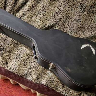 Vintage Fame Acoustic Electric Guitar 747 Chet Atkins MIJ Japan 1970's w/Hard Shell Dean Case! image 14