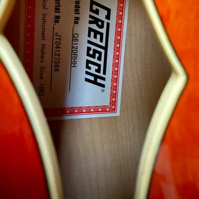 Gretsch G6120RHH Reverend Horton Heat 2005 - Present - Vintage Orange image 14