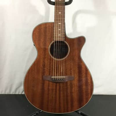 Fair Ibanez AEG62 AEG Series Acoustic-Electric Guitar, Natural Mahogany Hi-Gloss image 7