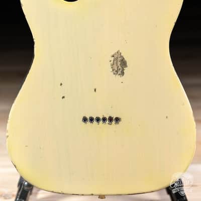 Newhall by LsL Tango 390 Chambered Swamp Ash T-Style w/ 3x P-90s – Vintage Cream image 8