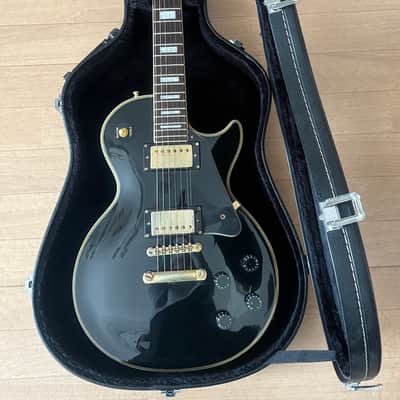 Burny 　レスポールカスタム　P90 Burny Les Paul Custom P90 Ebony 2023 Electric Guitar | Reverb