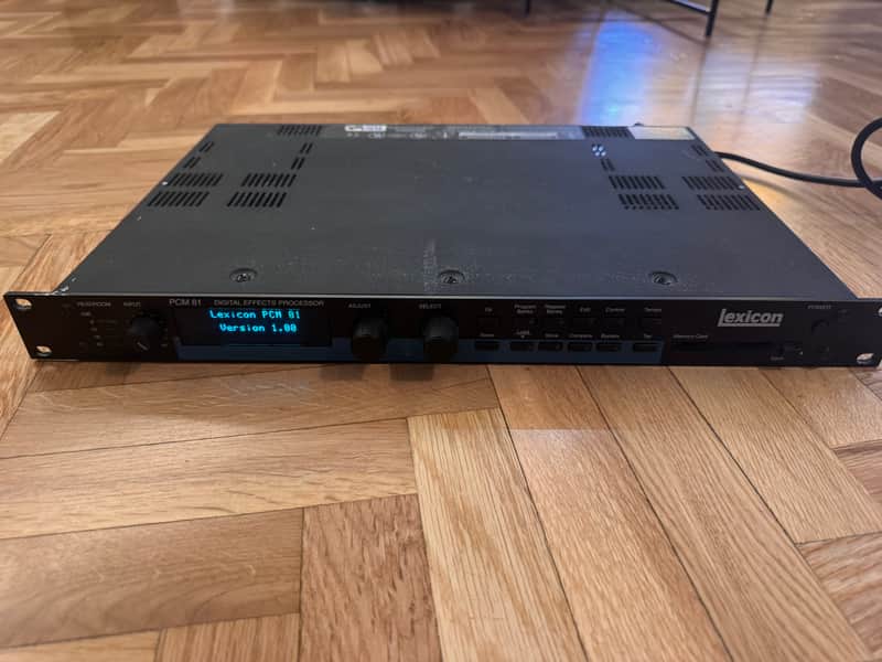 Lexicon PCM 81 Digital Effects Processor 1990s - Black image 1