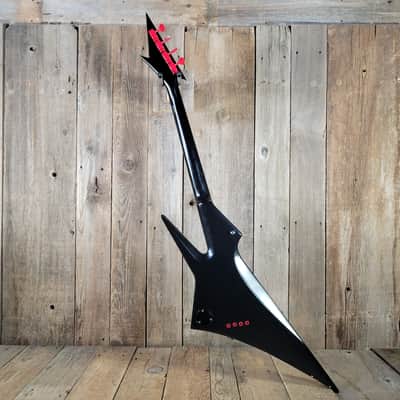 Hondo Death Dagger 1980s Refinished with original hard case - Black image 4