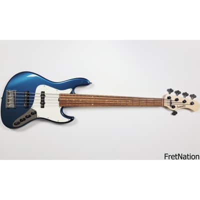 Sadowsky MetroLine SML21VJ5 Dark Lake Placid Blue 5-String Jazz Bass J-Bass VTC 9.44 Pounds #0559-20 image 2