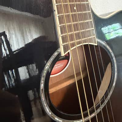 Yamaha APX600 Thinline with Electronics 2010s - Black image 2