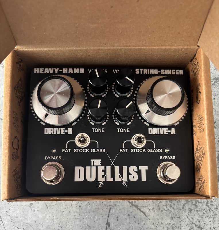 King Tone Guitar The Duellist V3 with External Dip Switches