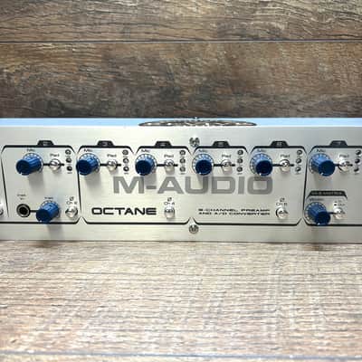 Revive Audio Modified M-Audio Octane 8-Channel Preamp and A/D Converter 2000s - Silver image 4