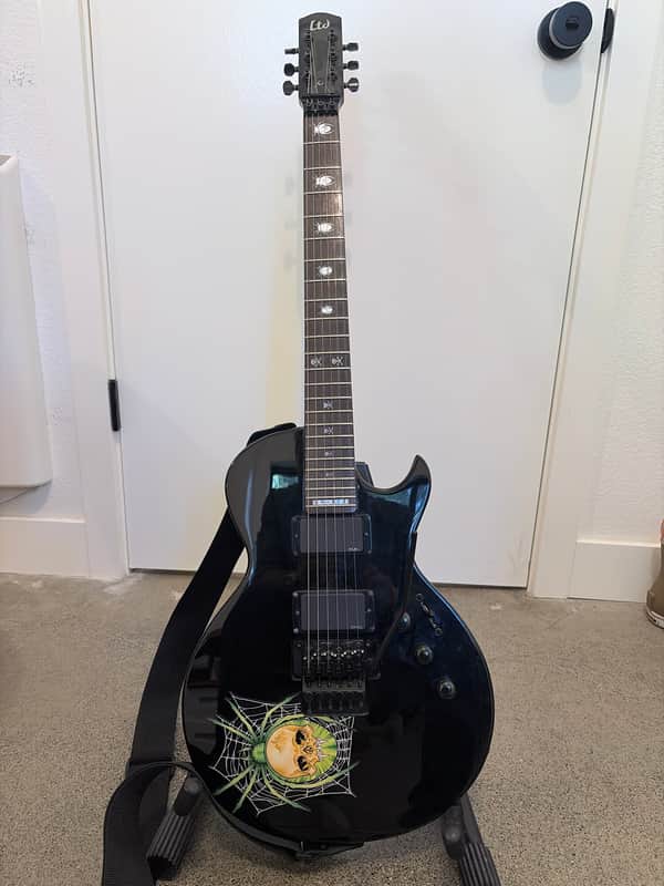 KH-603 Kirk Hammett Signature - Black ESP LTD