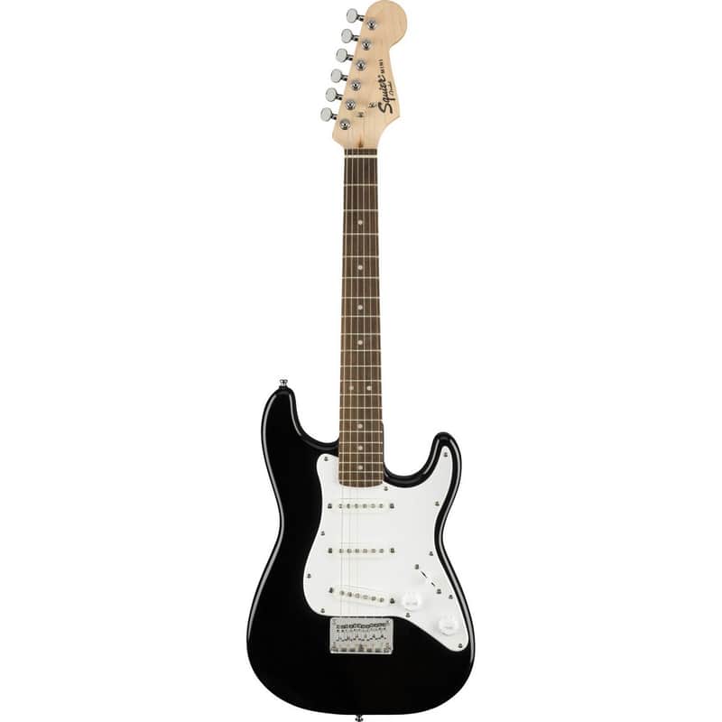 Squier Mini Stratocaster Electric Guitar - Black image 1