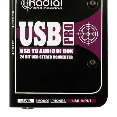 Radial USB-Pro 2-channel Direct Box image 1