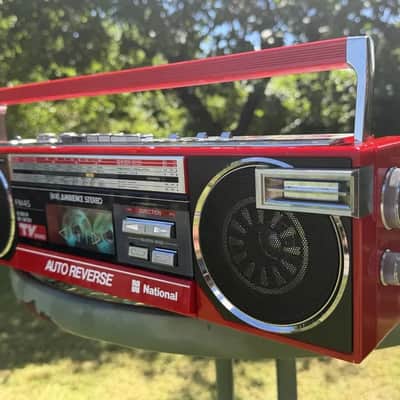 National FM 45 Rare Vintage MINT Boombox Serviced Analog Cassette Warranty image 20