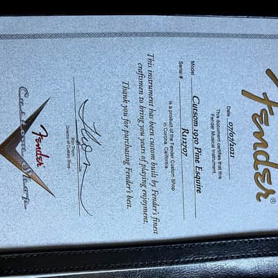 Fender Custom Shop Esquire image 10