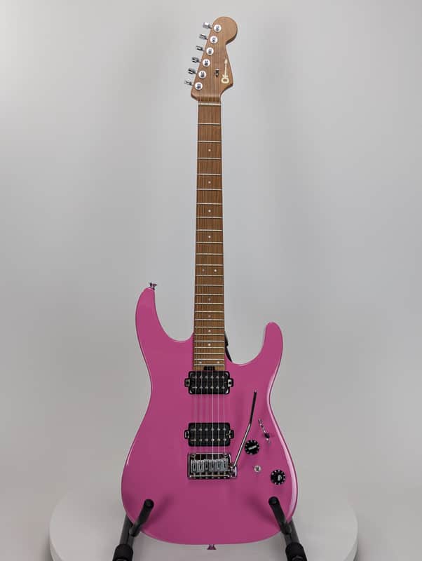 Charvel Pro-Mod DK24, HH, 2PT, Bubblegum Pink - 2025 image 1