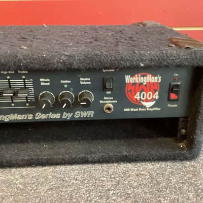 SWR Workingman's 4004 Bass Guitar Amplifier image 3