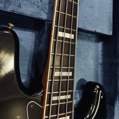 FENDER CUSTOM SHOP JAZZ BASS LIMITED EDITION BLACK HEAVY RELIC 2023 image 4