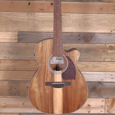 Ibanez PC50WSCE Acoustic/Electric Guitar Open Pore Brown image 4