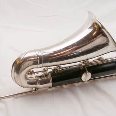 Selmer-Paris Selmer Paris Model 33 Professional Wood Bass Clarinet, Beautiful Silver, Low Eb image 8