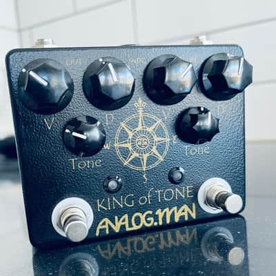 Analogman King of Tone V4 GOLD EDITION VERY RARE | Reverb