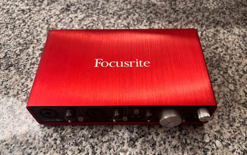 Focusrite Scarlett 2i4 2nd Gen USB Audio Interface