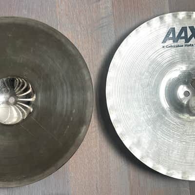 Sabian 14" AAX X-Celerator Hi-Hat Cymbals (Pair) 2005 - 2018 - Brilliant image 4