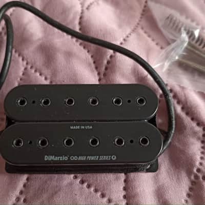 DiMarzio DP100BB Super Distortion Humbucker 2010s - Black/Blue image 2