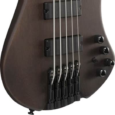 Ibanez EHB Ergonomic Headless Bass 5 String - Walnut Flat (EHB605WNF) image 2
