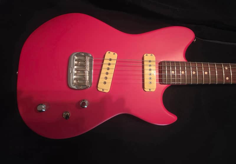 G & L  SC-2 2025 - Fiesta Red Satin Frost image 1