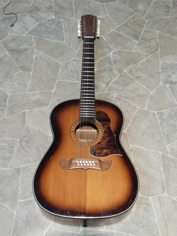 rare vintage FRAMUS 5/024 Hootenanny 12 string Acoustic Guitar ( Lennon ) 1965 image 1