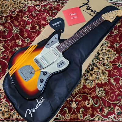 *NEW IN BOX* 2025 Fender Japan Limited Edition Traditional Collection, 60's Jaguar Competition 3-Color Sunburst / Aged Natural, MIJ JD25 image 1