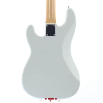 Fender 2023 Collection MIJ Traditional 60s Precision Bass in Olympic White with a Red Competition Stripe [JD23006843] (06/04) image 4