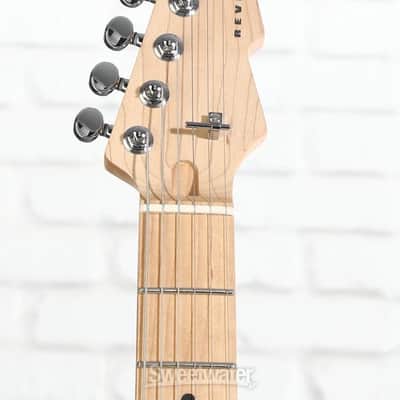 Reverend Six Gun TL Electric Guitar - Army Green with Maple Fingerboard (6GunTLAGd1) image 4