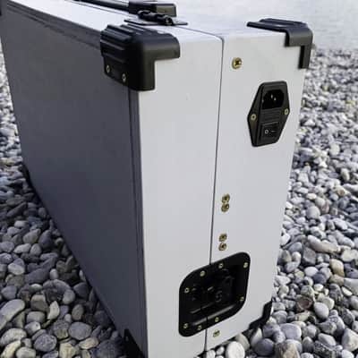 7U Eurorack Case Powered, 84 or 104hp, patched resealable modular synth image 9